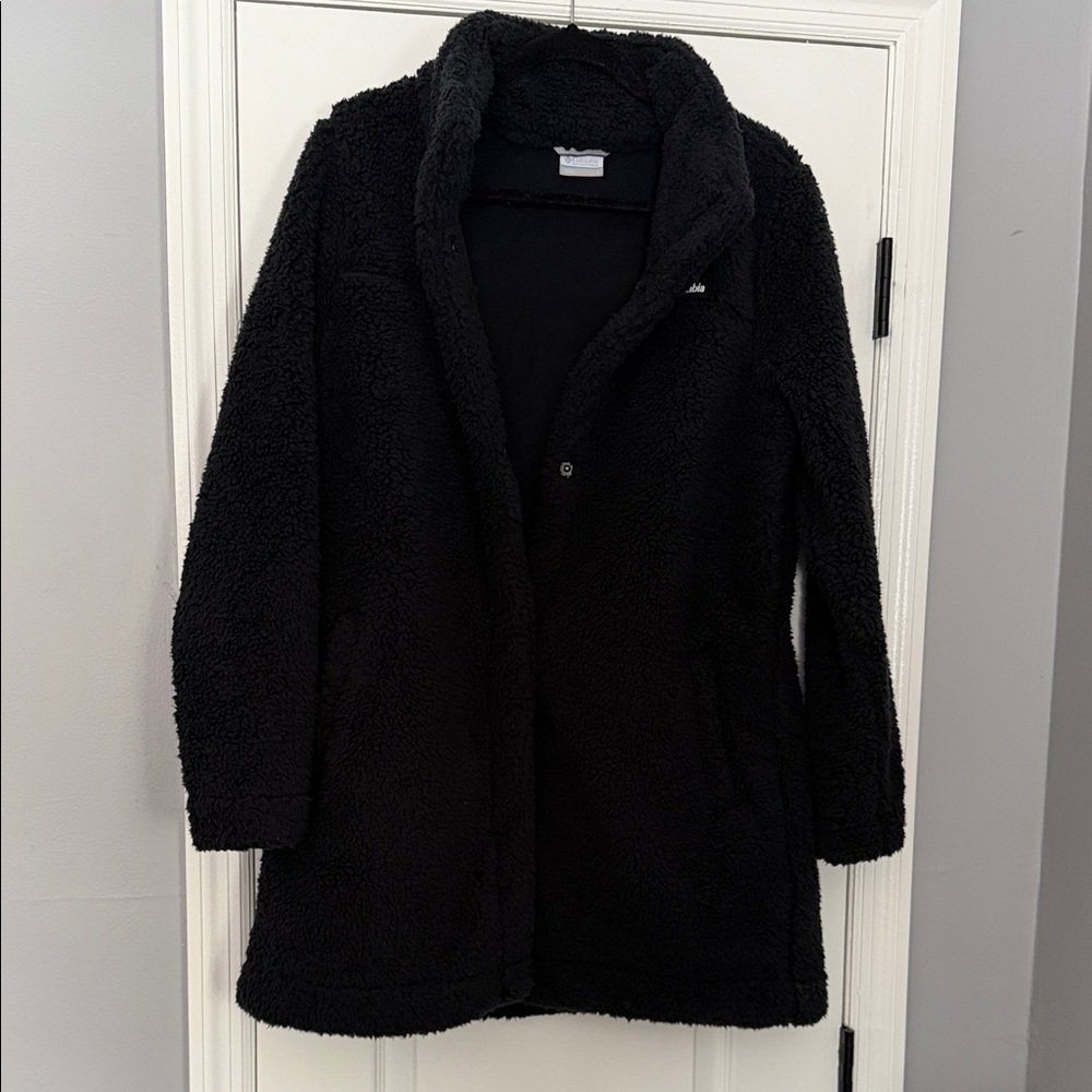 Cozy Black Sherpa Jacket by Columbia